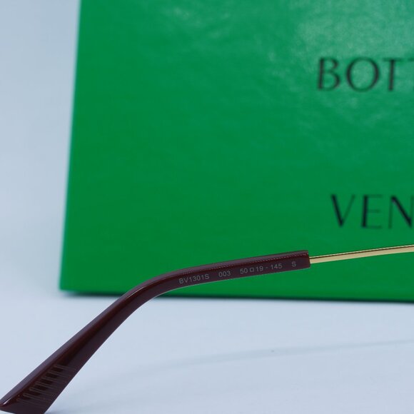 Final Price! Bottega Veneta BV1301S 003 Gold Brown Sunglasses main image 7